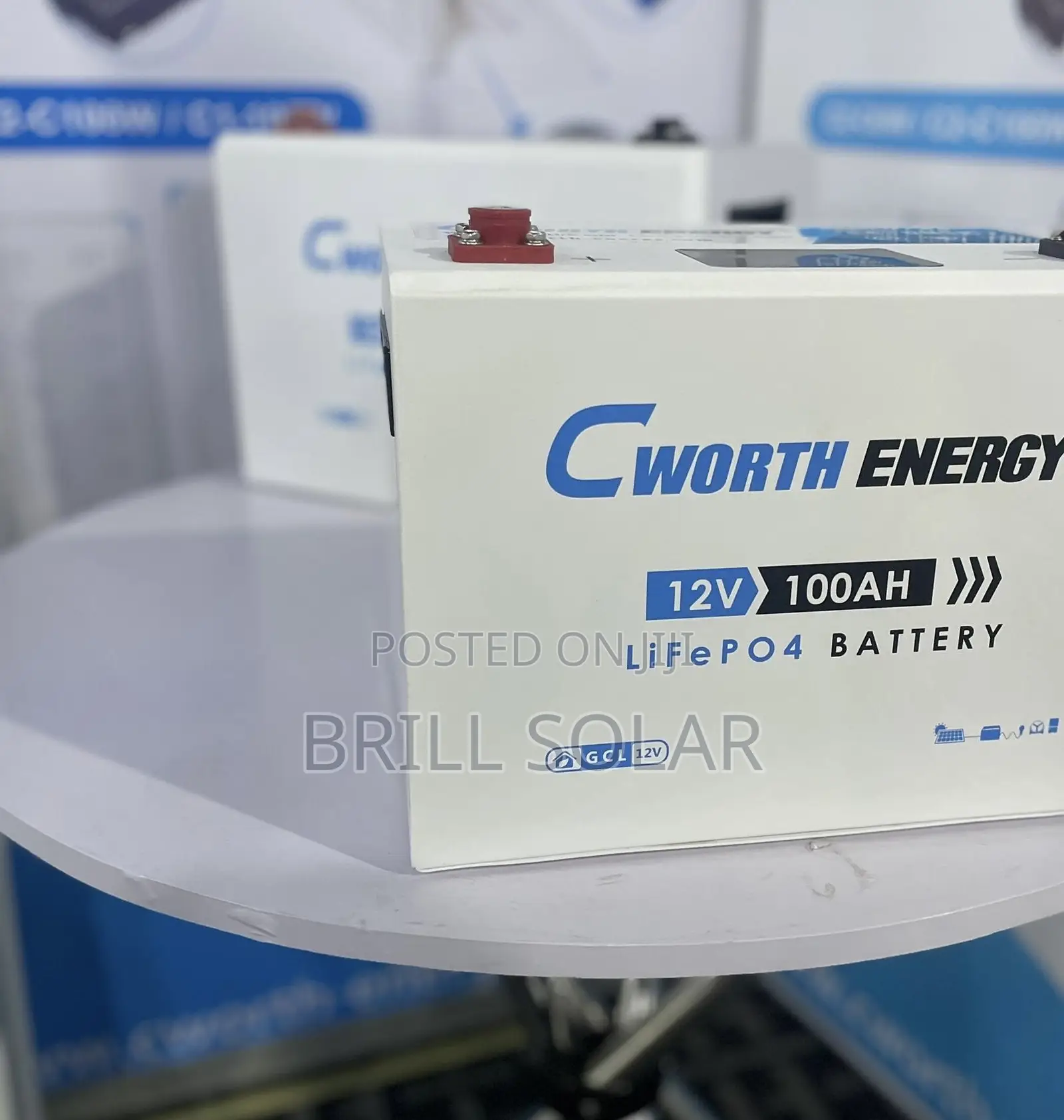 1.28kwh-12.8v Cworth Energy Lithium Battery (Gcl-12100)