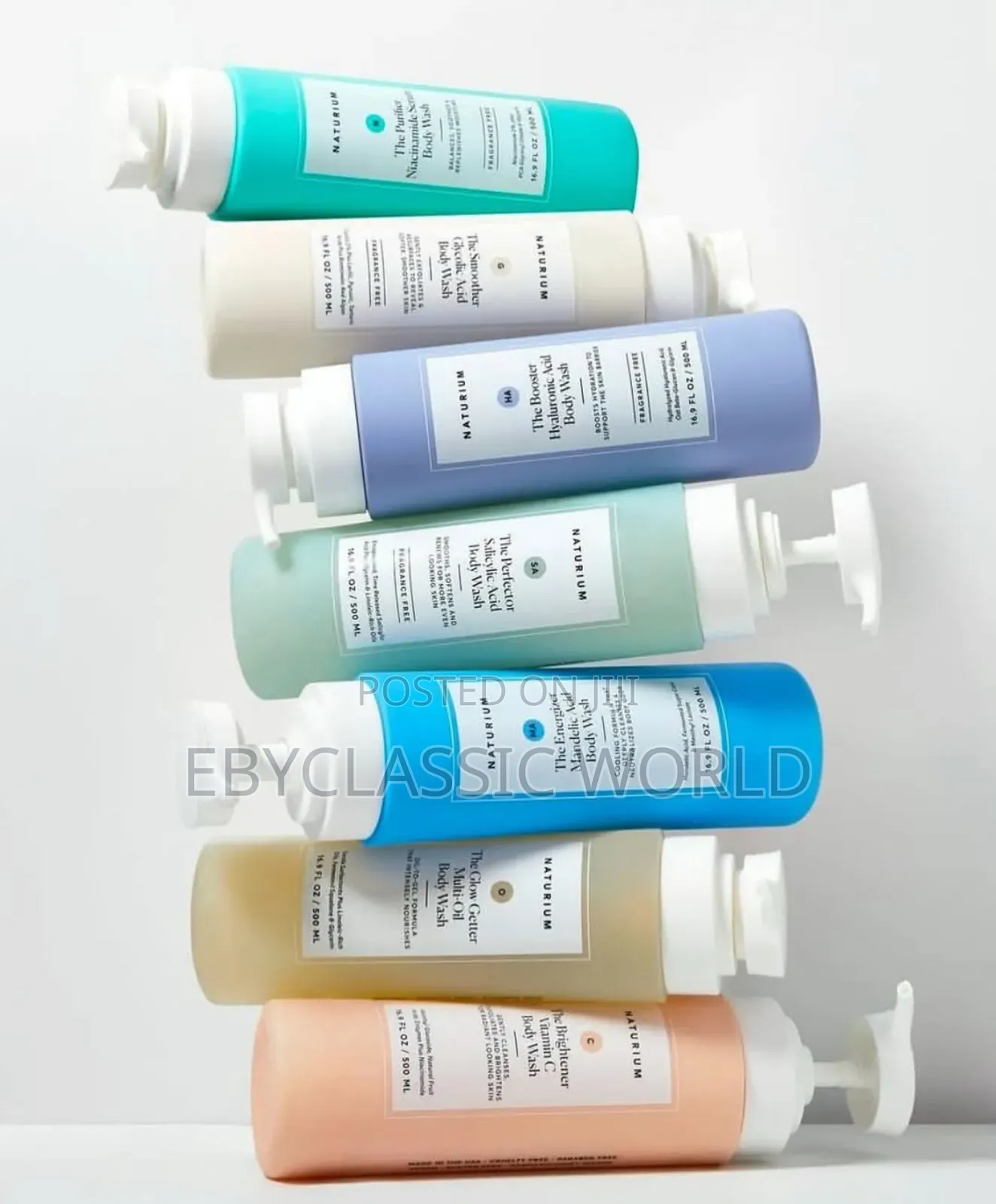 Naturium Body Washes for Glowy Skin