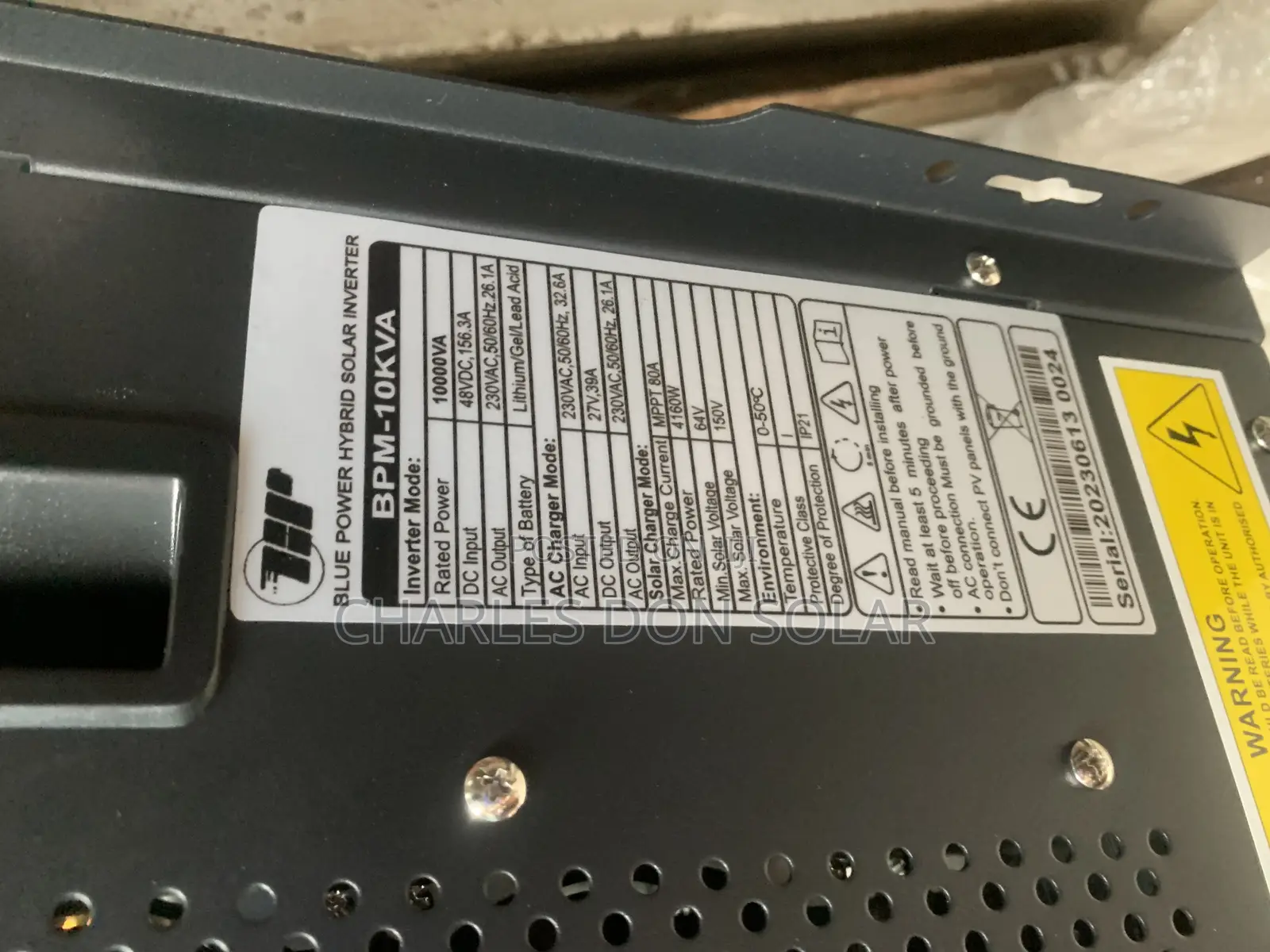 Hybrid Inverter 10kva 48v