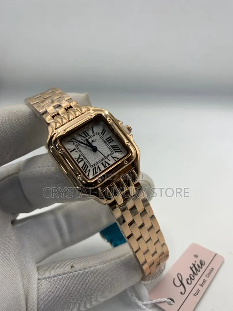 Scottie Quality Luxury Men Chain Strap Wristwatch
