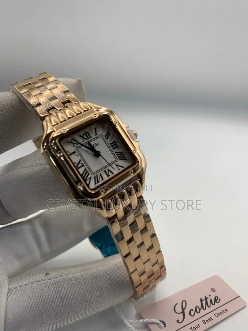 Scottie Quality Luxury Men Chain Strap Wristwatch