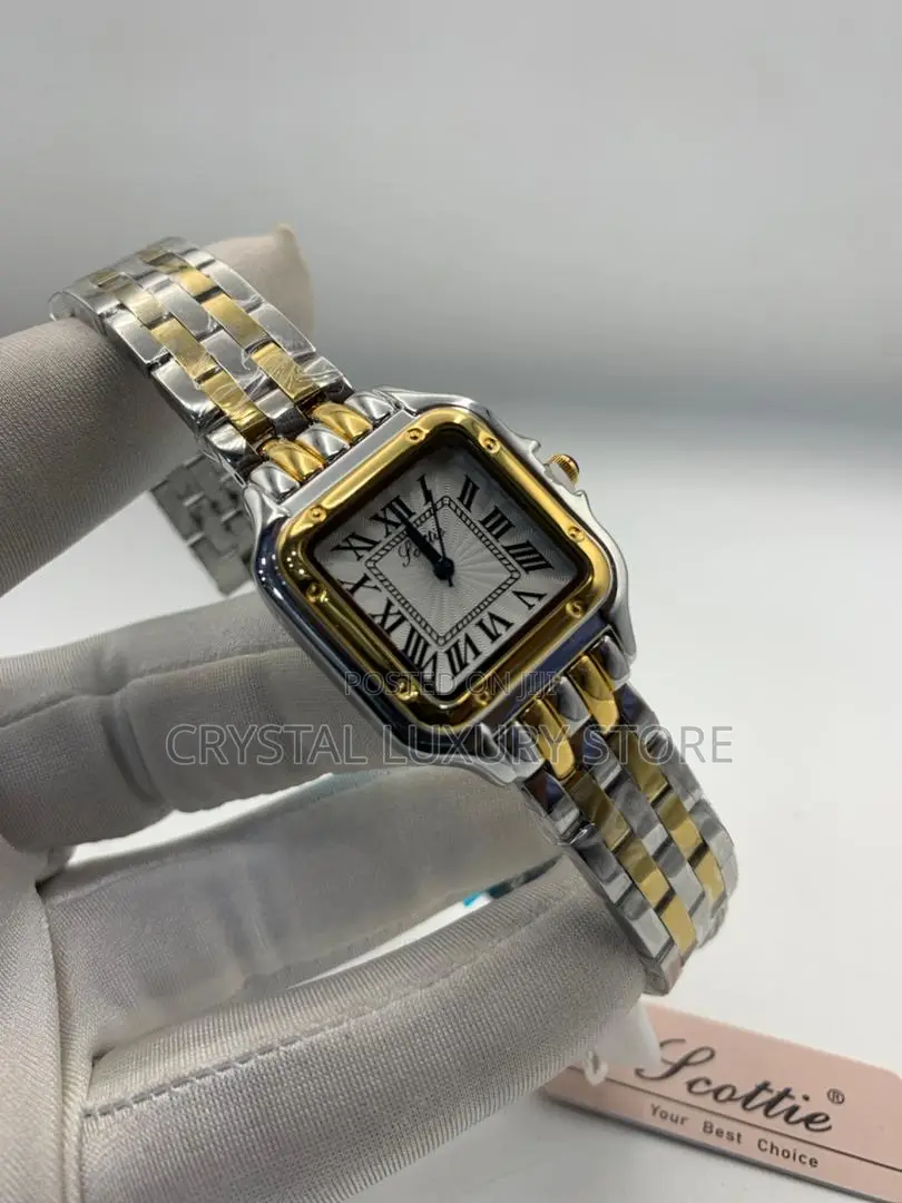 Scottie Quality Luxury Men Chain Strap Wristwatch