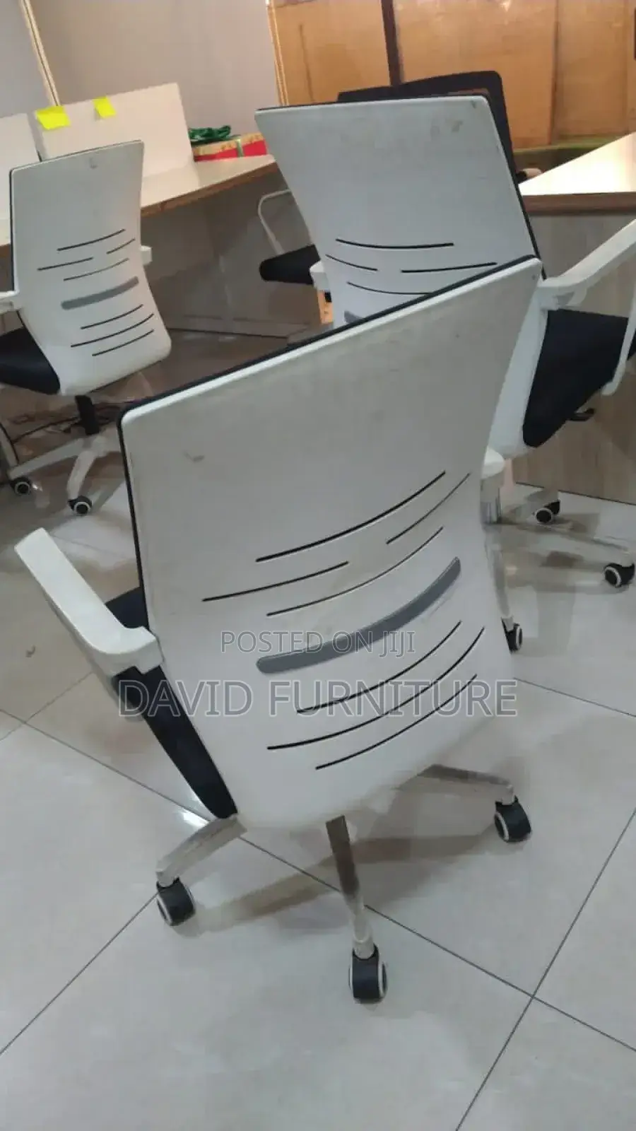 White Back Chair