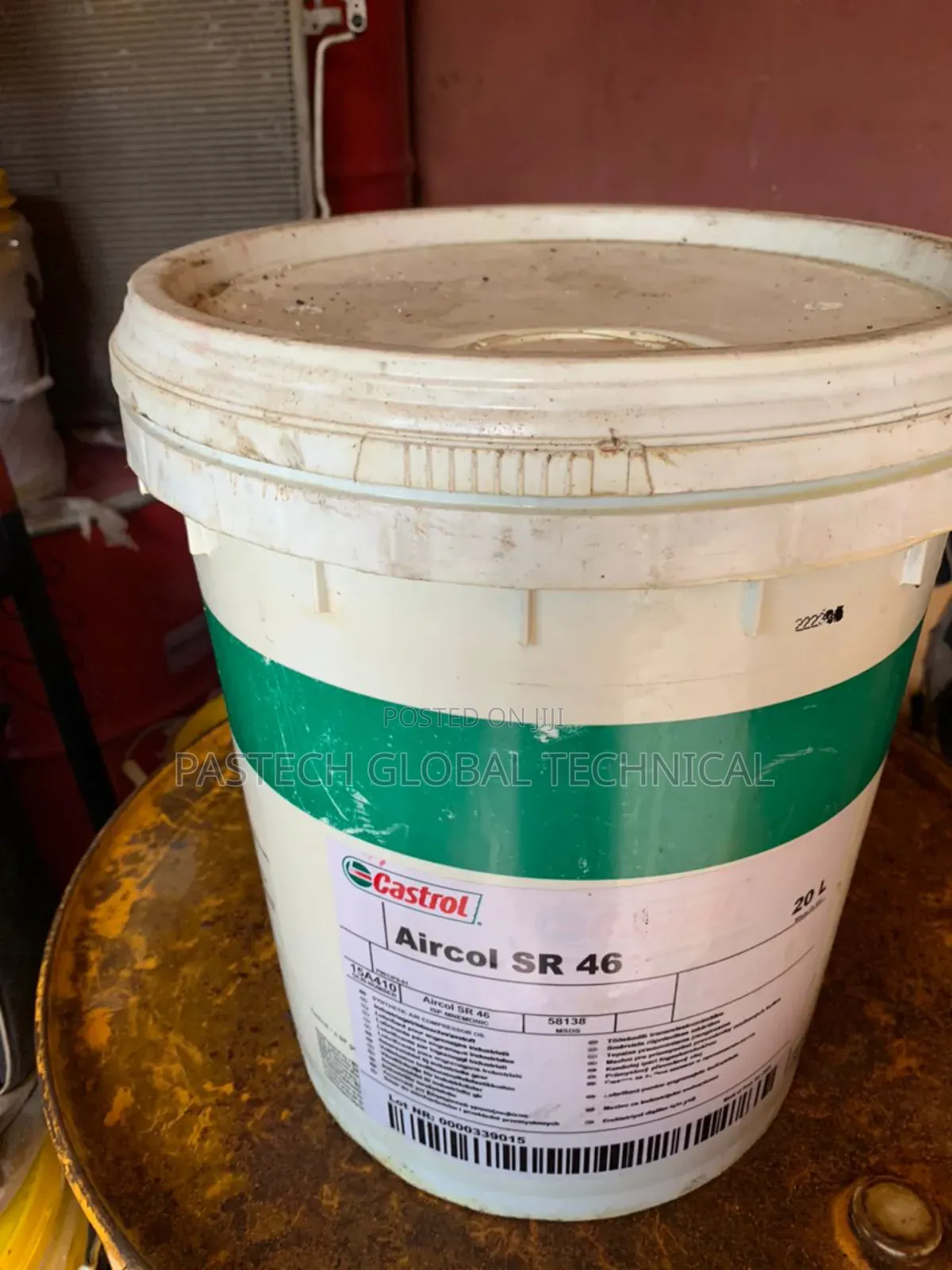 Castrol Aircol Sr 46 Synthetic Air Compressor Lubricant