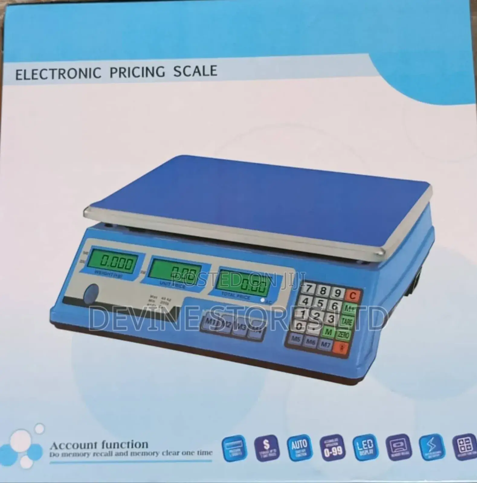 40kg Digital Table Scale
