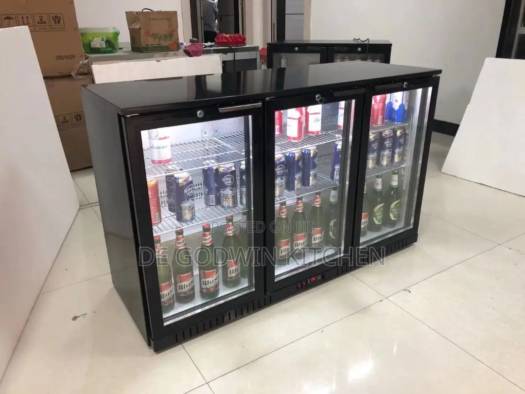 3 Door Under Bar Drink Chiller