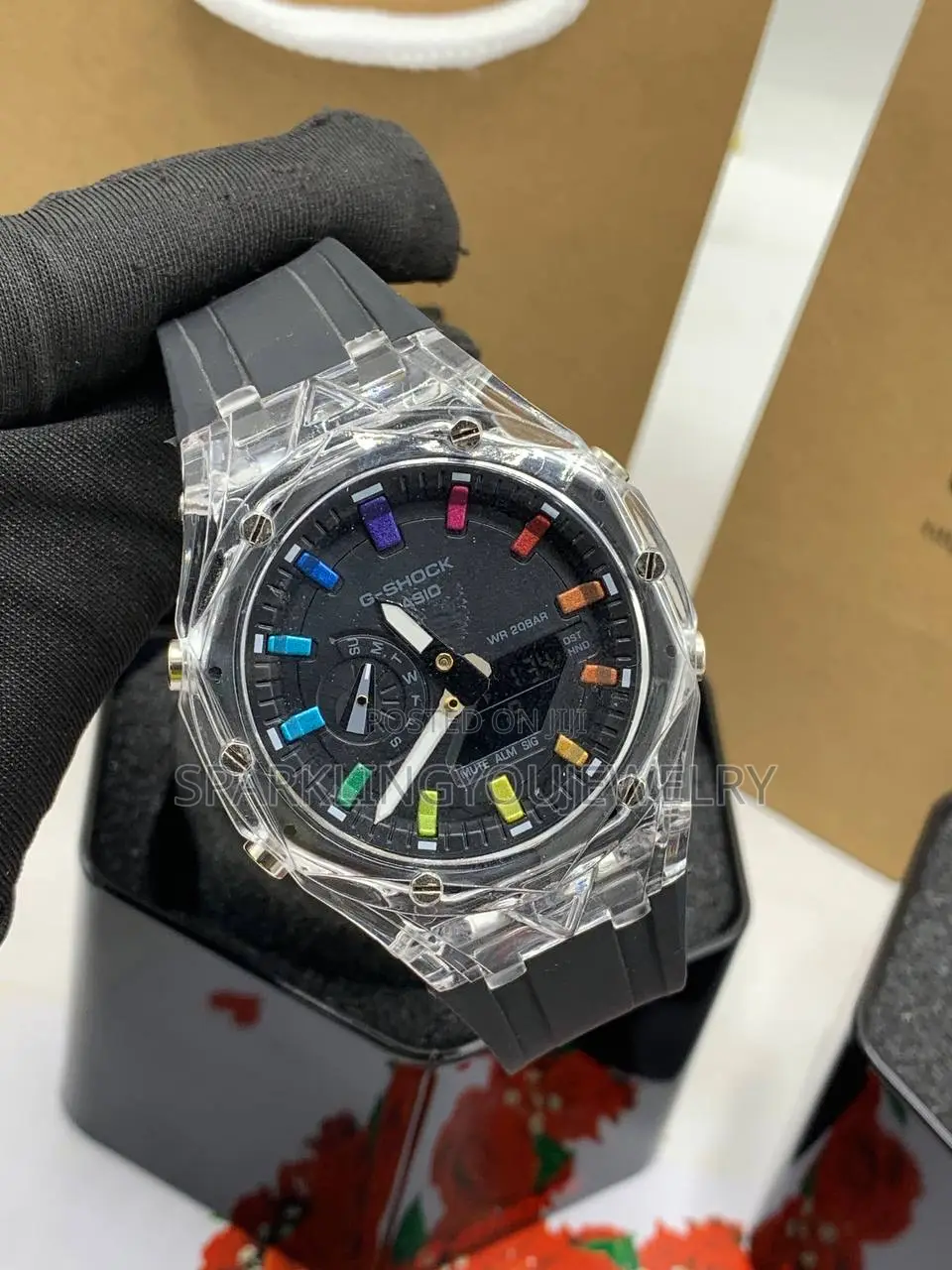 Transparent G-Shock Watch for Men