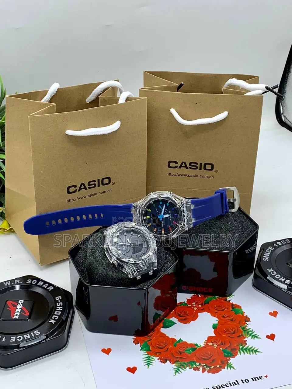 Transparent G-Shock Watch for Men