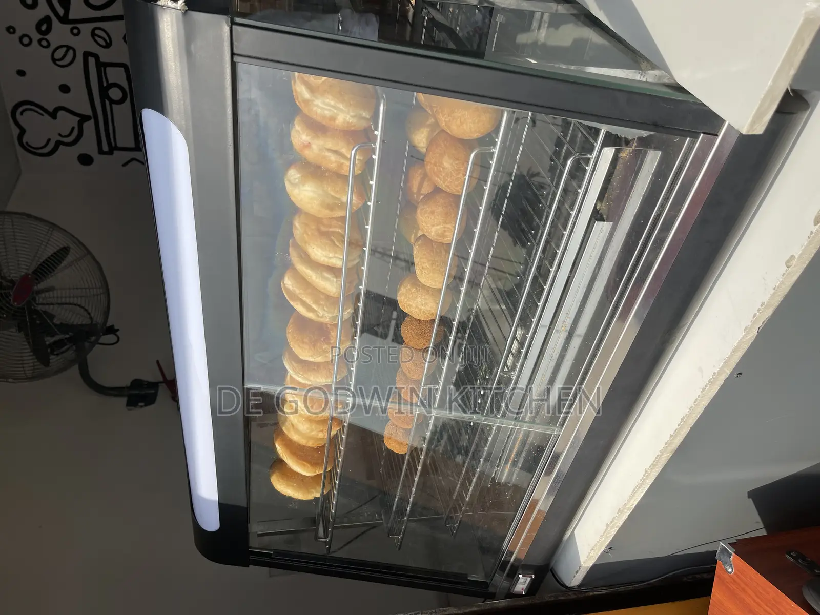 3ft Black Snack Warmer Shop