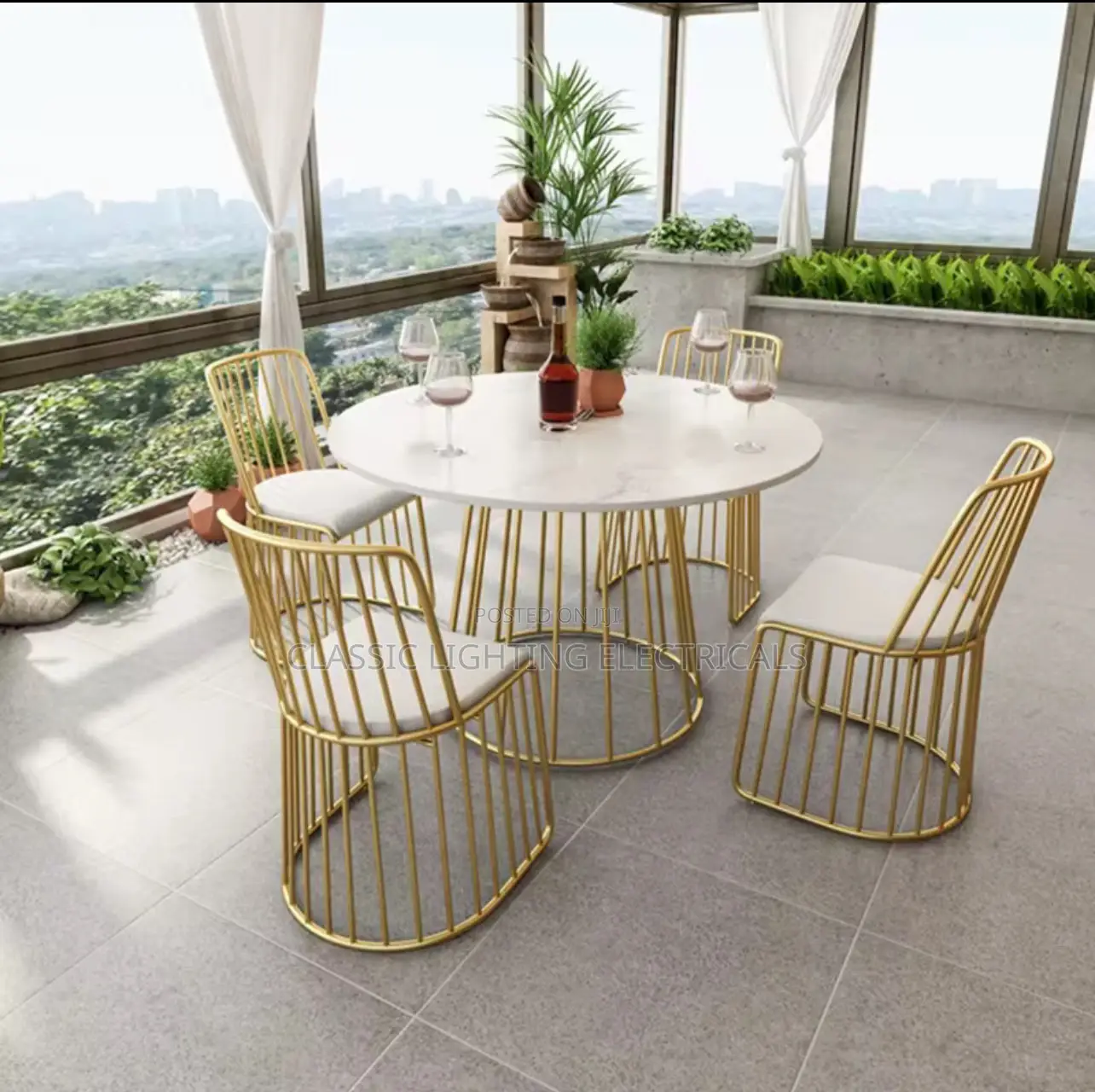 Luxury Villa Courtyard Garden Chairs Hotel Leisure Garden