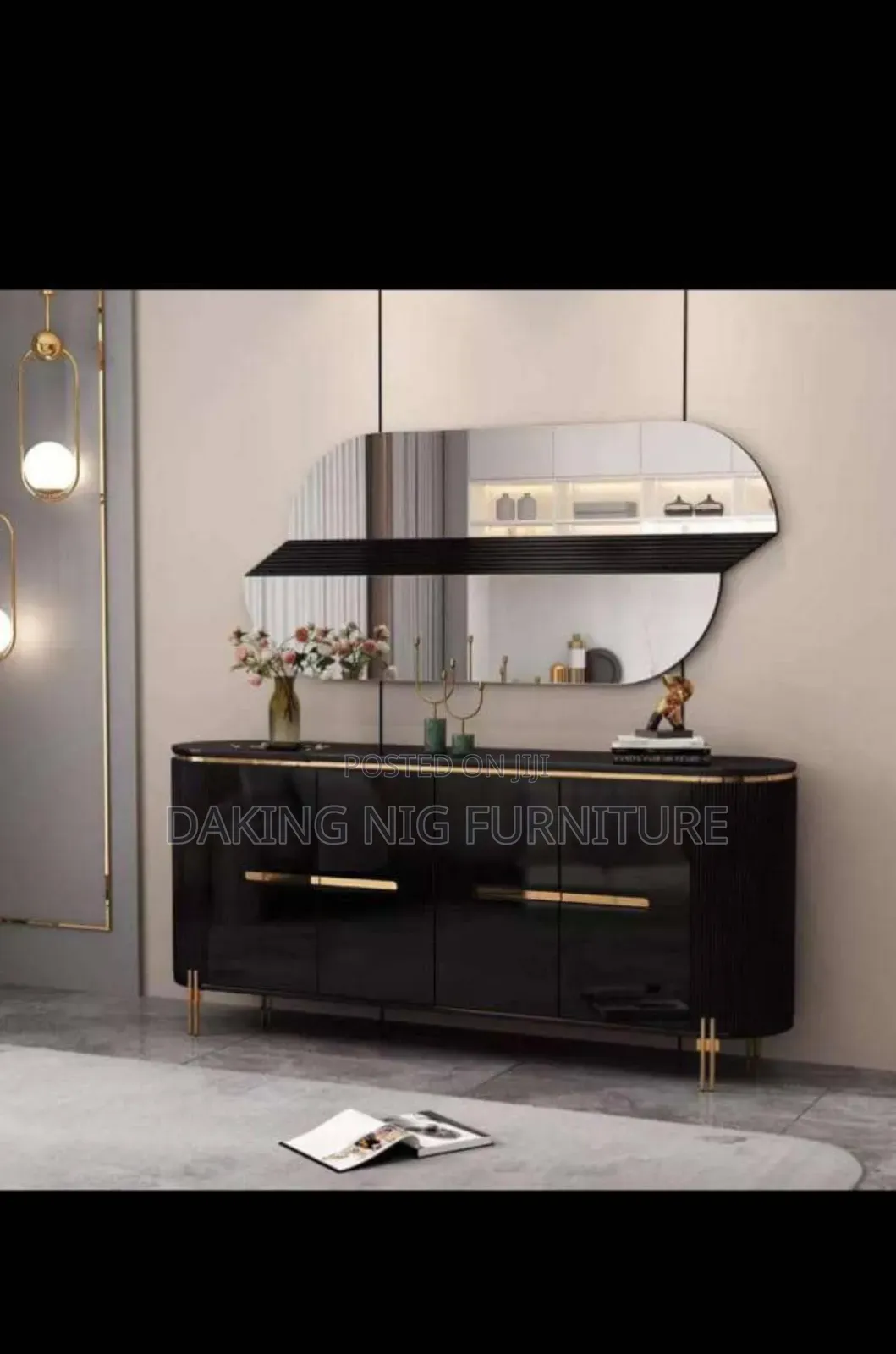 Quality Sideboard With Mirror