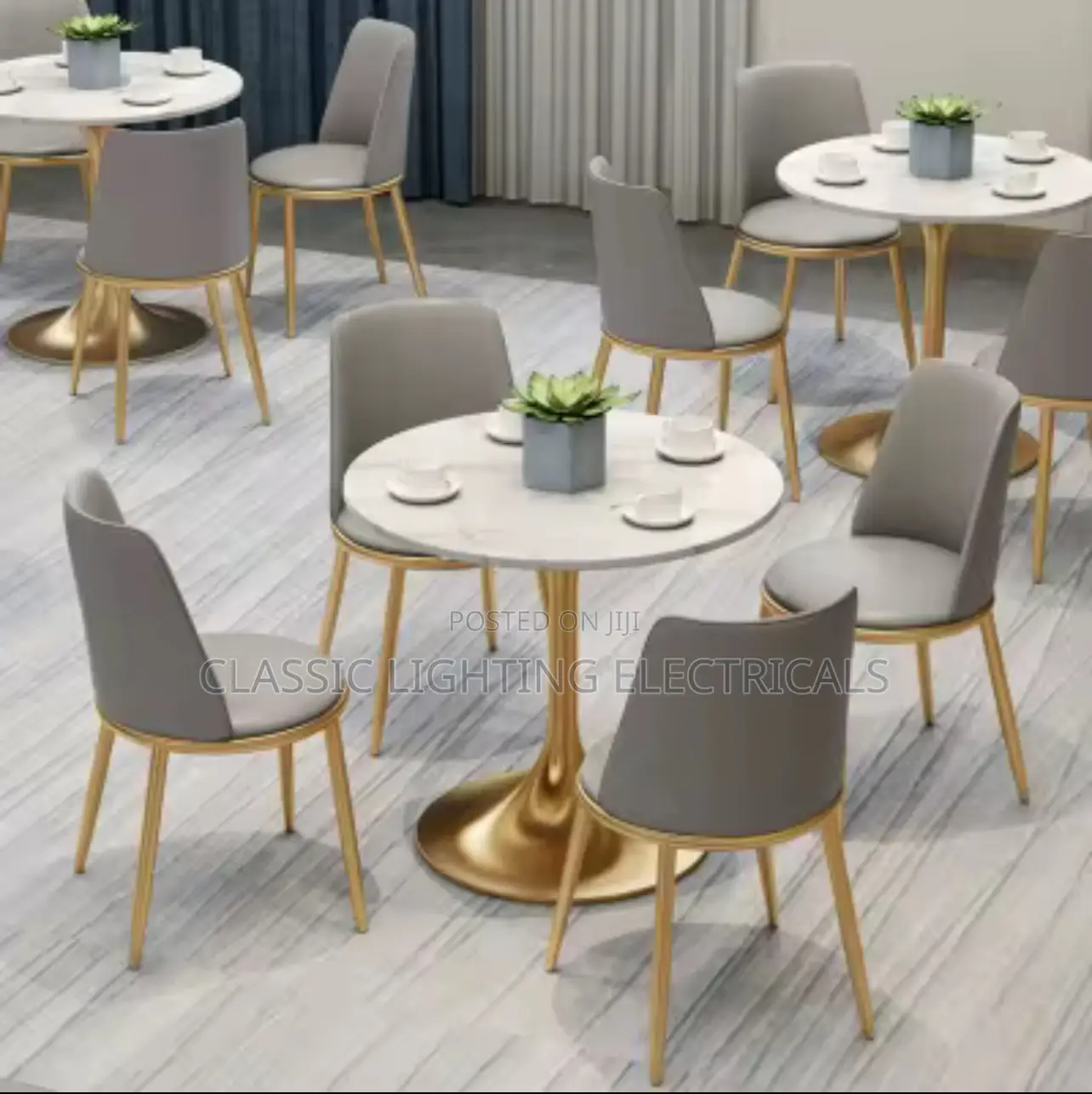 Custom Chair Restaurant Booth Western Restaurant Coffee Set