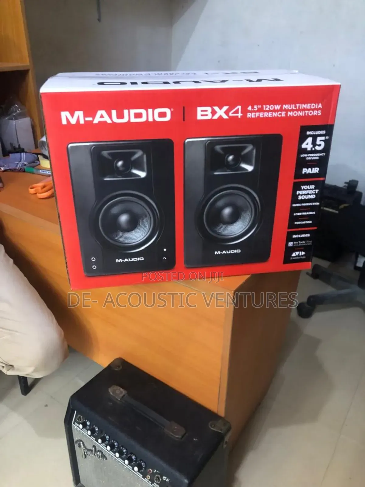 Bx4 Studio Monitor That Has Bluetooth