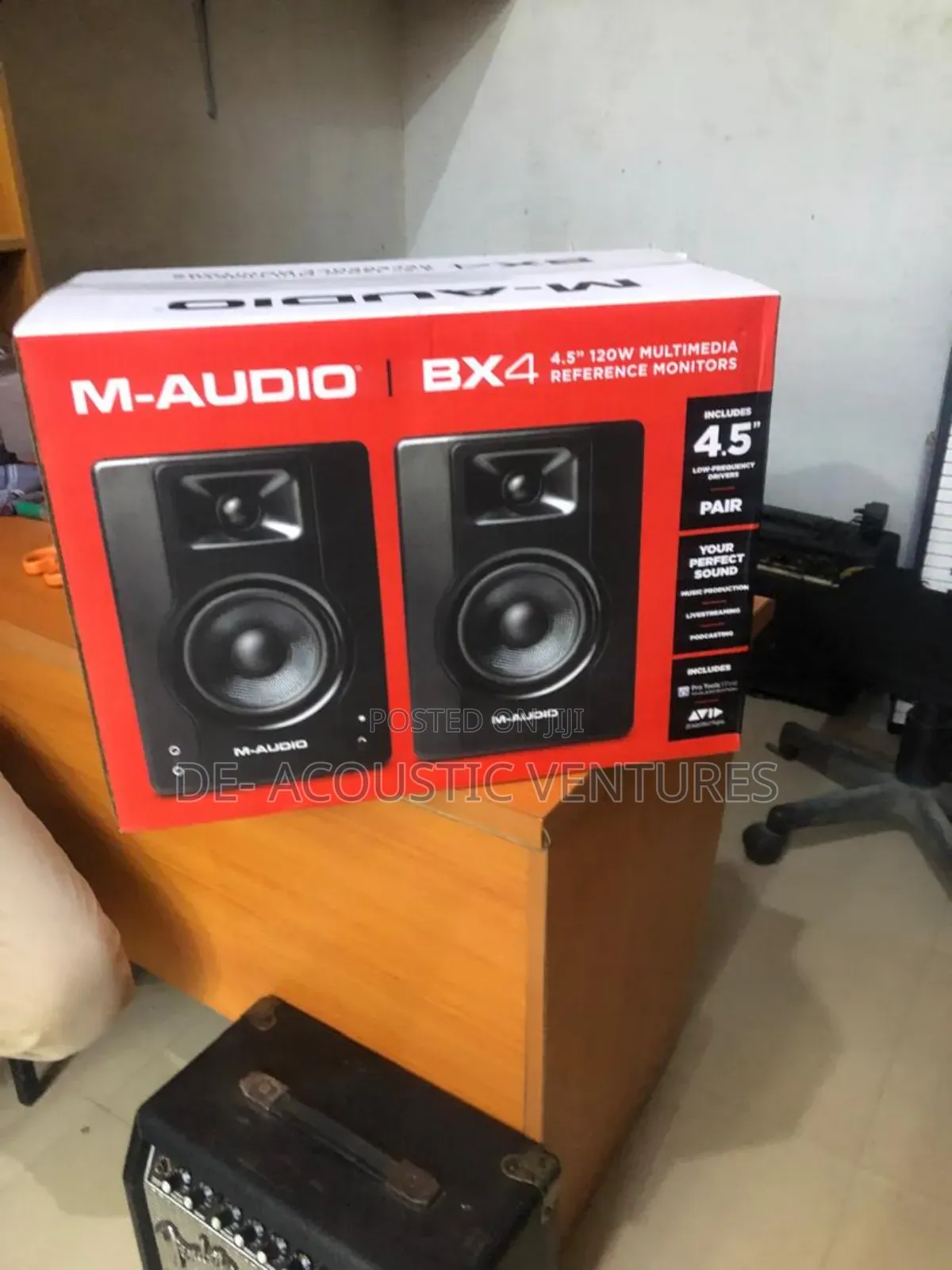 Bx4 Studio Monitor That Has Bluetooth