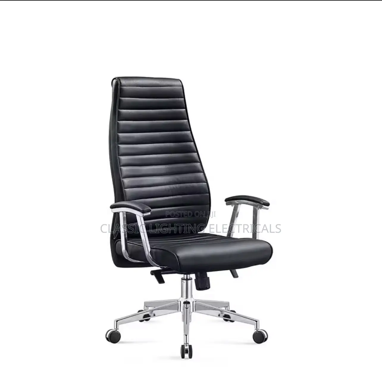 Home Computer Office Chair Lift Rotating Boss Leather Chair