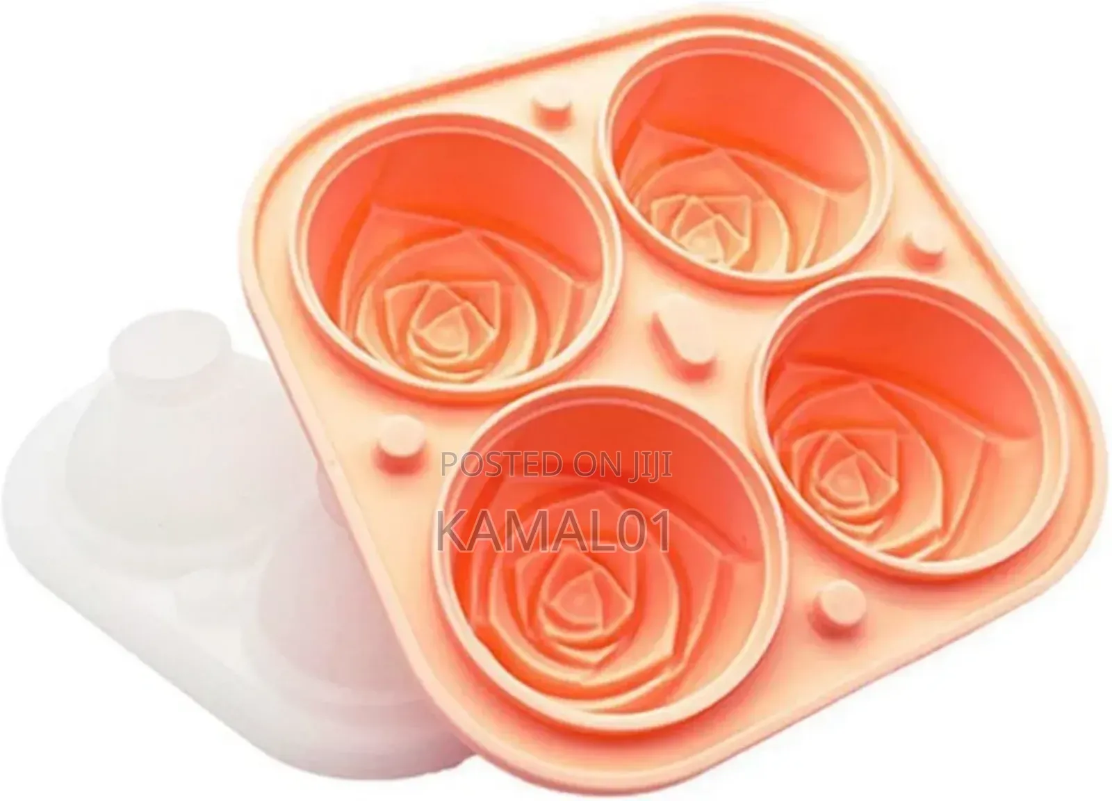 Ice Pop Molds, Holes Rose Flower Ice Cube Maker