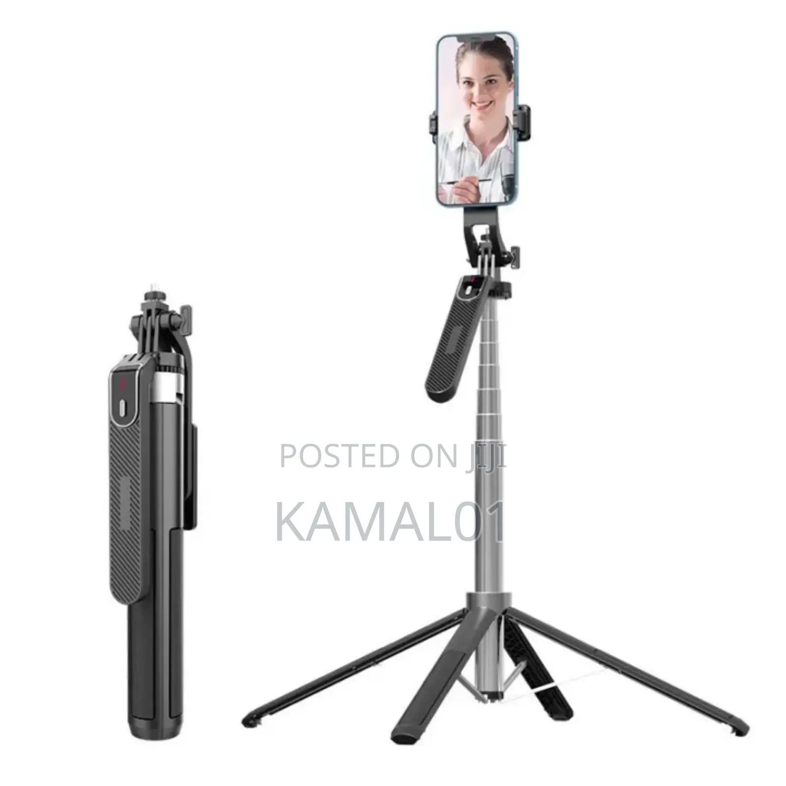 P180 Selfie Stick Wireless, Rechargeable Bluetooth Remote