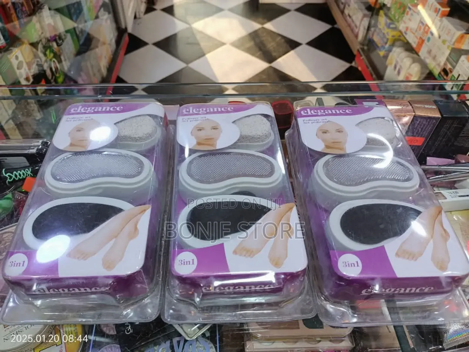 3 in 1 Pedicure Set, Smoother, Callus Remover, Pumice Stone