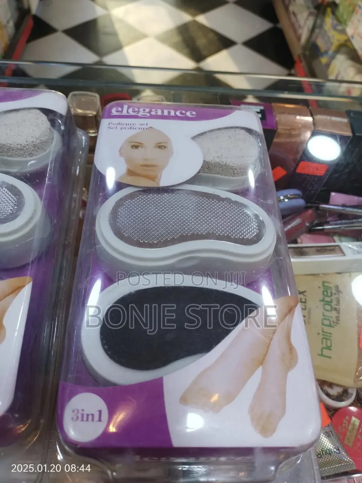 3 in 1 Pedicure Set, Smoother, Callus Remover, Pumice Stone