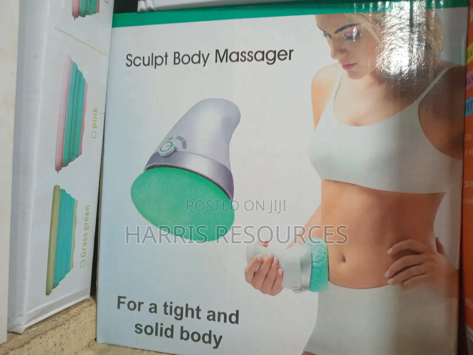 Electric Vibro-Sculpt Body Massager and Tummy Shaper -. 28W