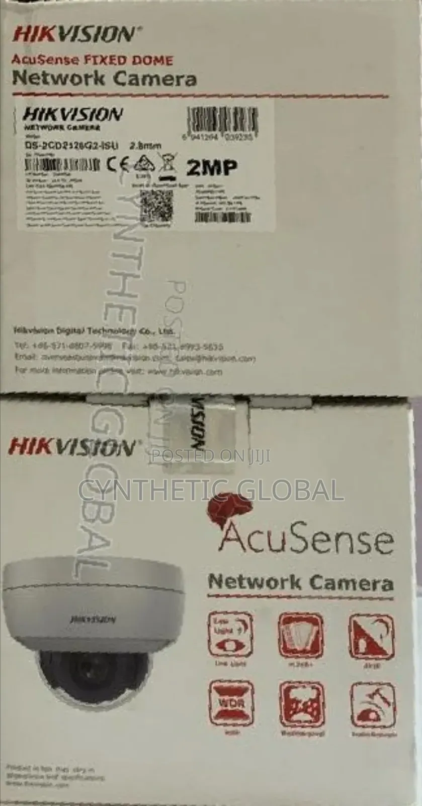 DS-2CD2126G2-ISU Hikvision 2mp Ip Accusence Dome Camera