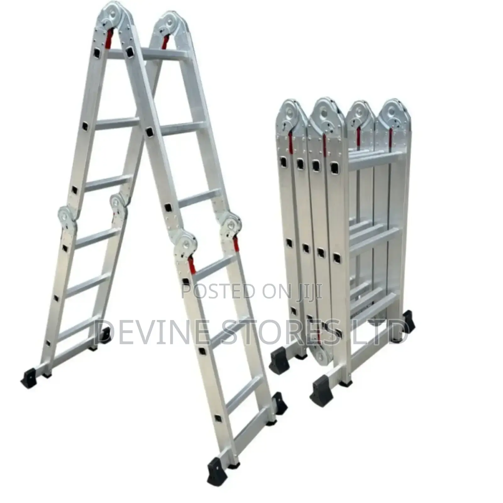 4×3 Aluminum Foldable Ladder (12steps)