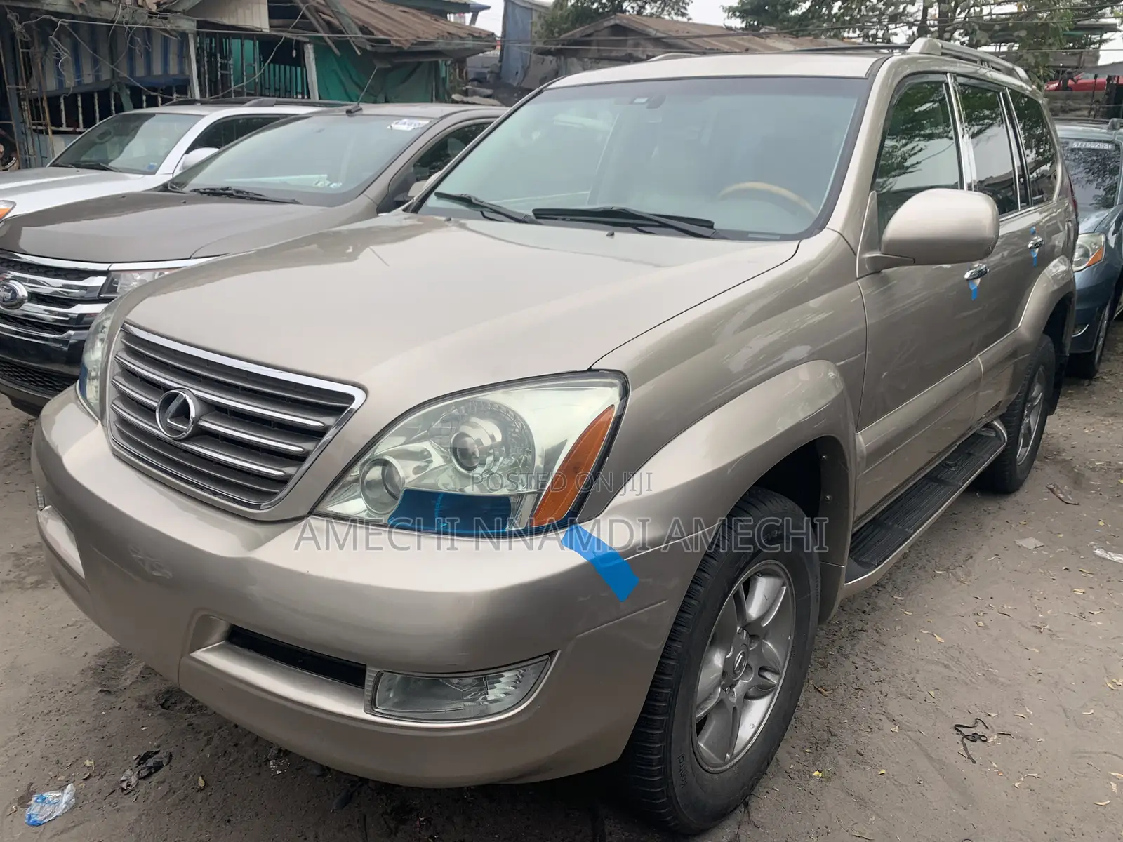 Lexus GX 470 2007 Gold