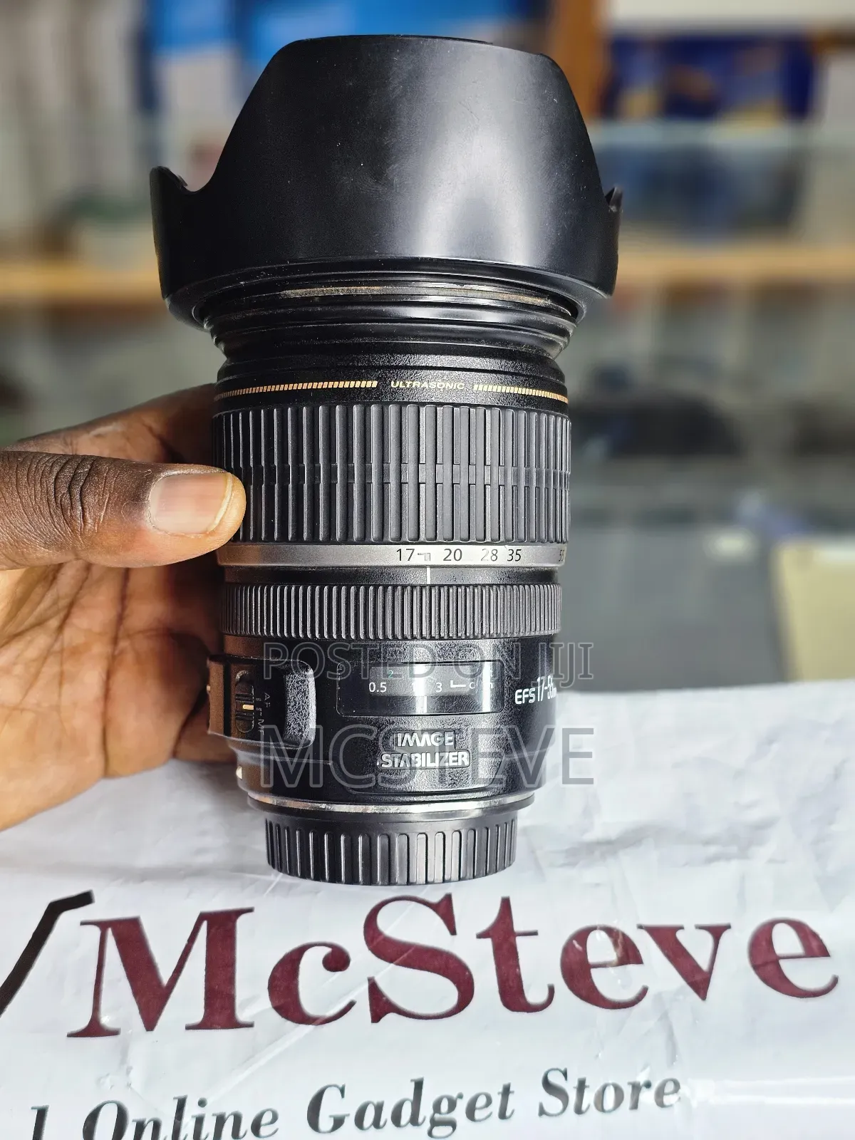 Canon 17-55mm EFS 1:2.8 IS USM Ultrasonic Lens