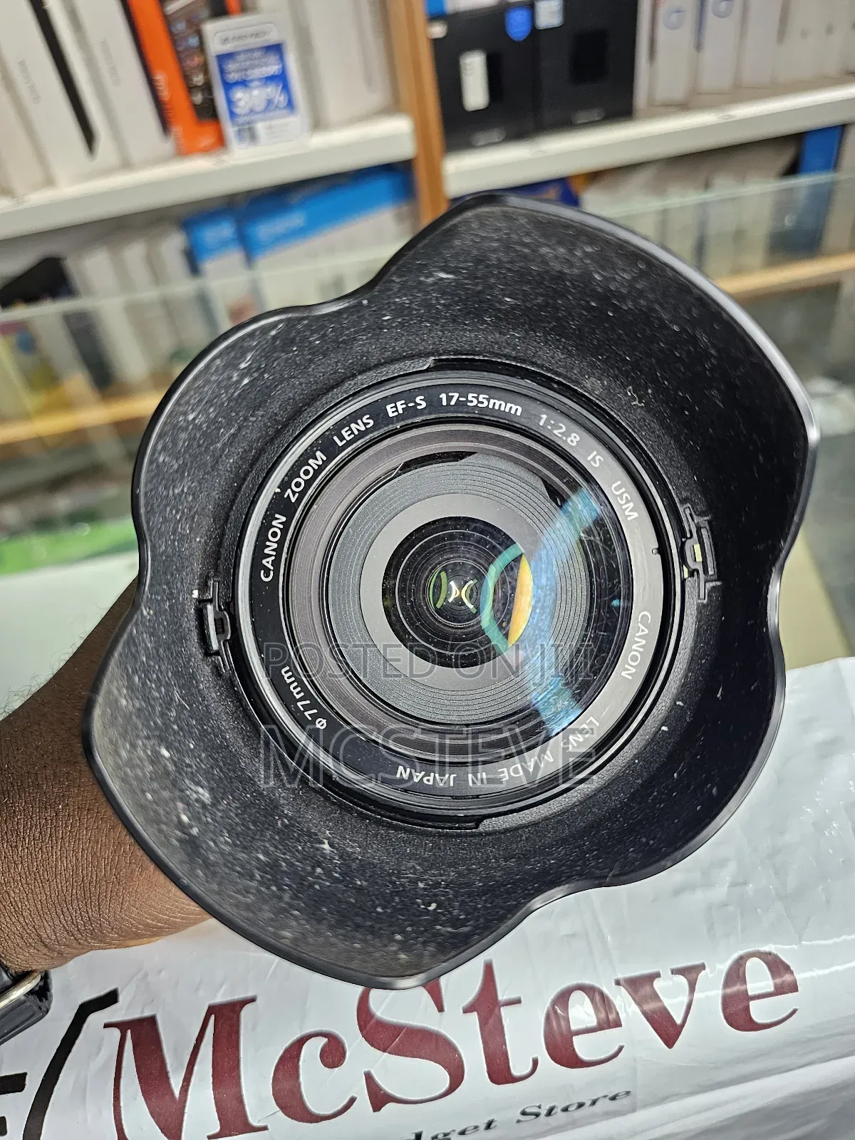 Canon 17-55mm EFS 1:2.8 IS USM Ultrasonic Lens