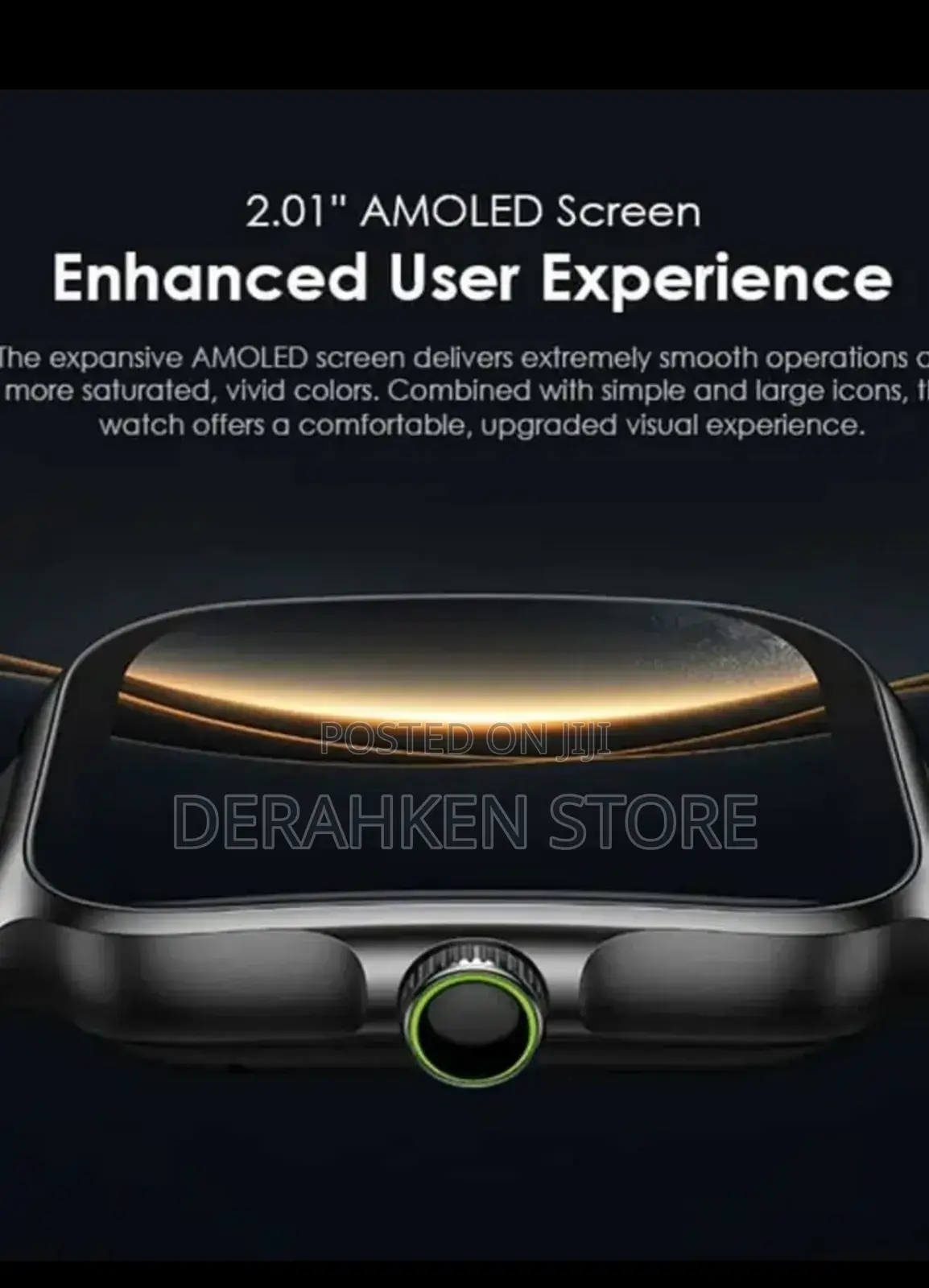 Oraimo Watch Nova Am 2.01" Amoled Screen Curved Smart Watch