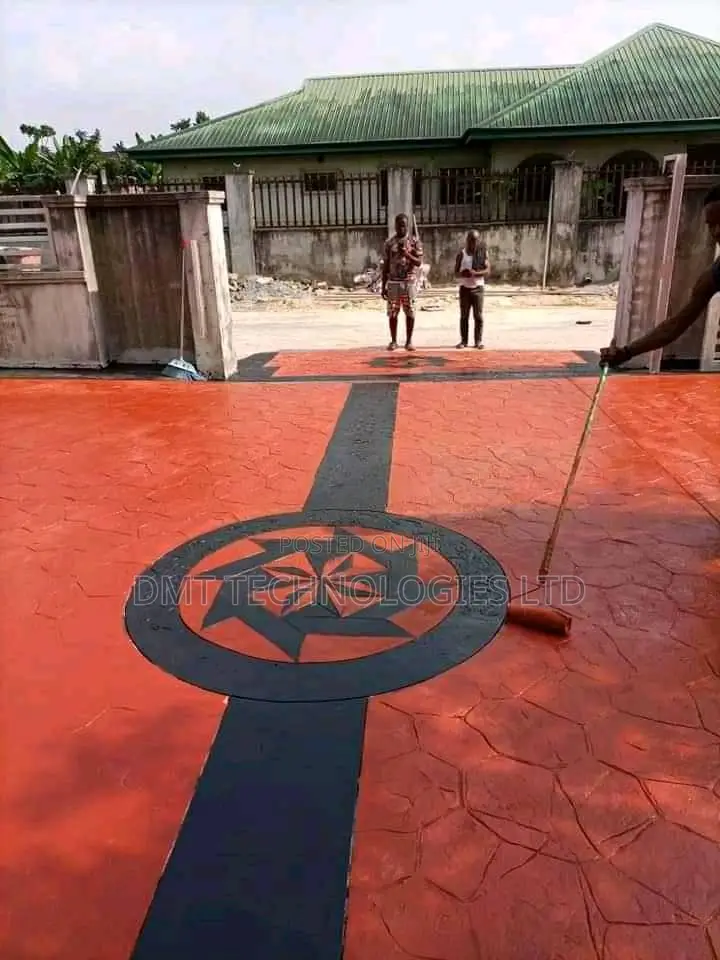 No.1 Lagos Paving Expert. Interlock, Stamped Concrete Epoxy