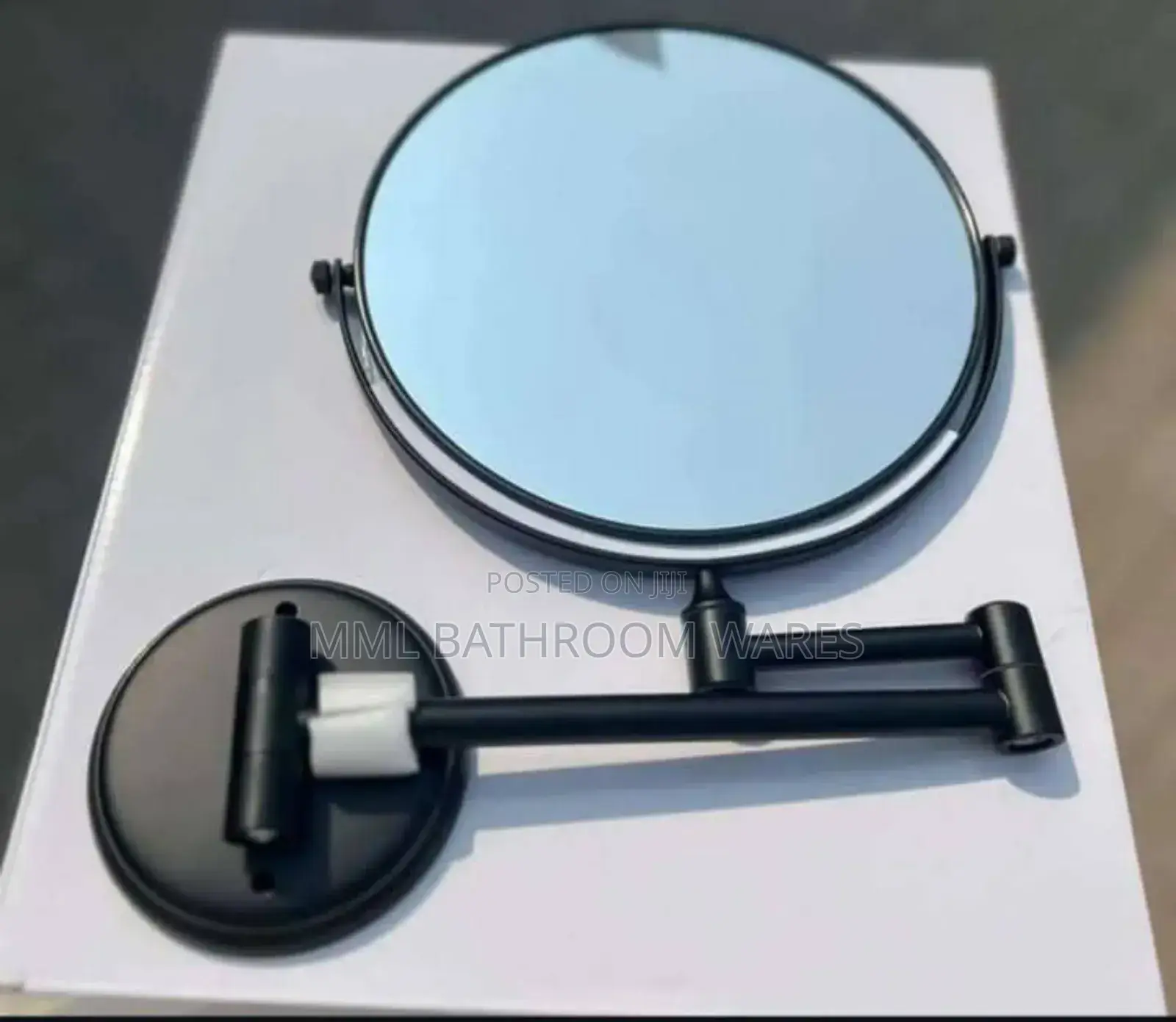 Black Magnifying Mirrors