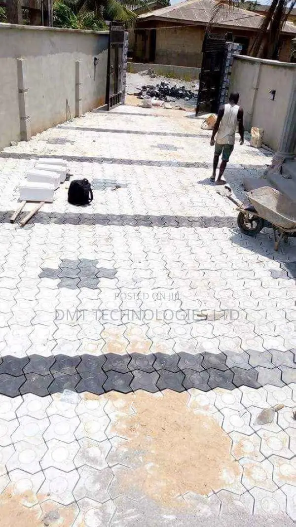 Floor Finishing Odogwu- Interlock, Epoxy Stamped Concrete
