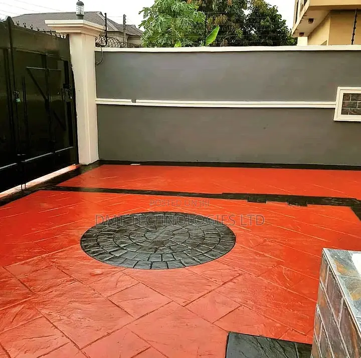 Floor Finishing Odogwu- Interlock, Epoxy Stamped Concrete