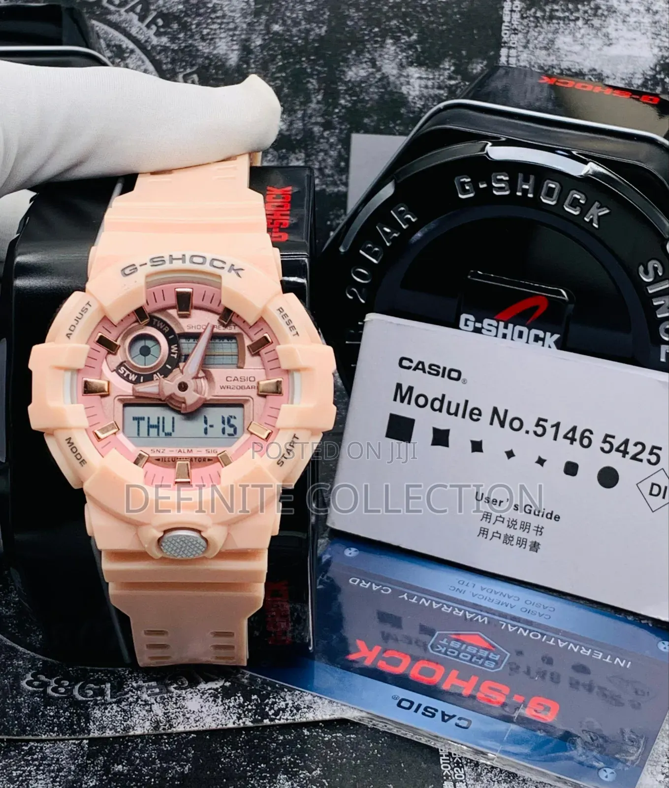 Gshock NINJA DMT Double Time Watch