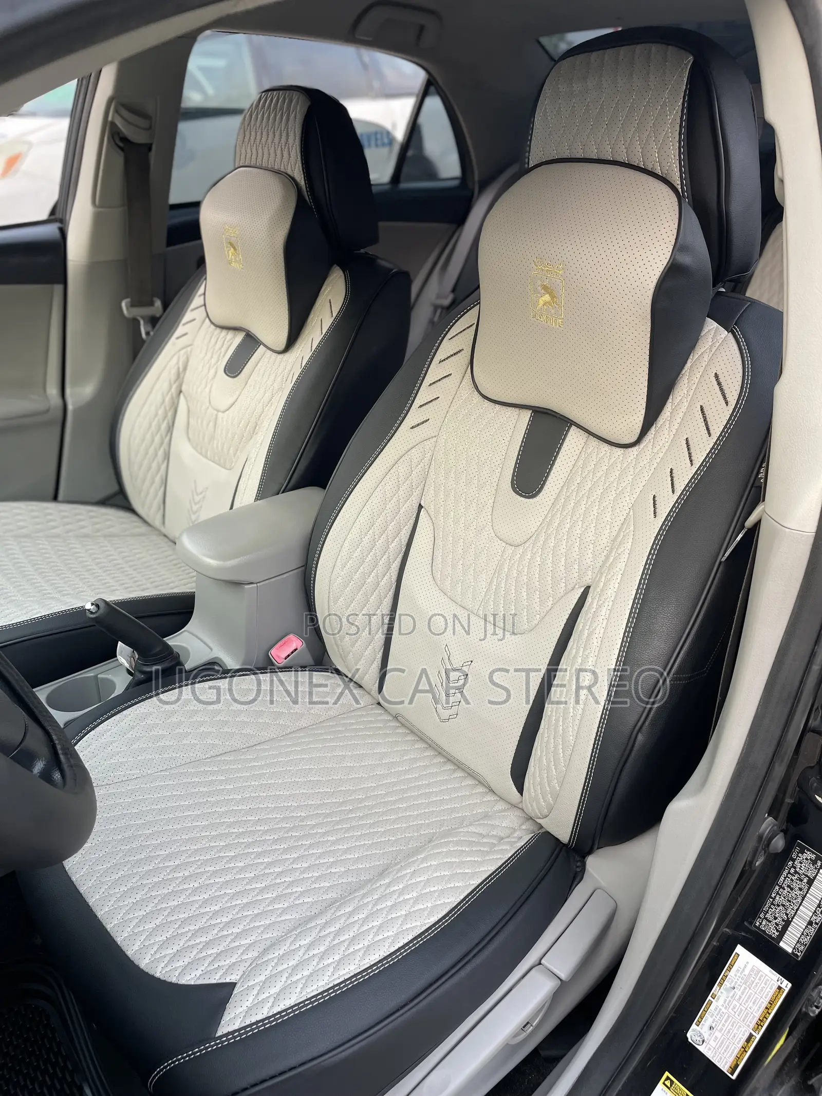 Durable Glossy Leather Seat Covers