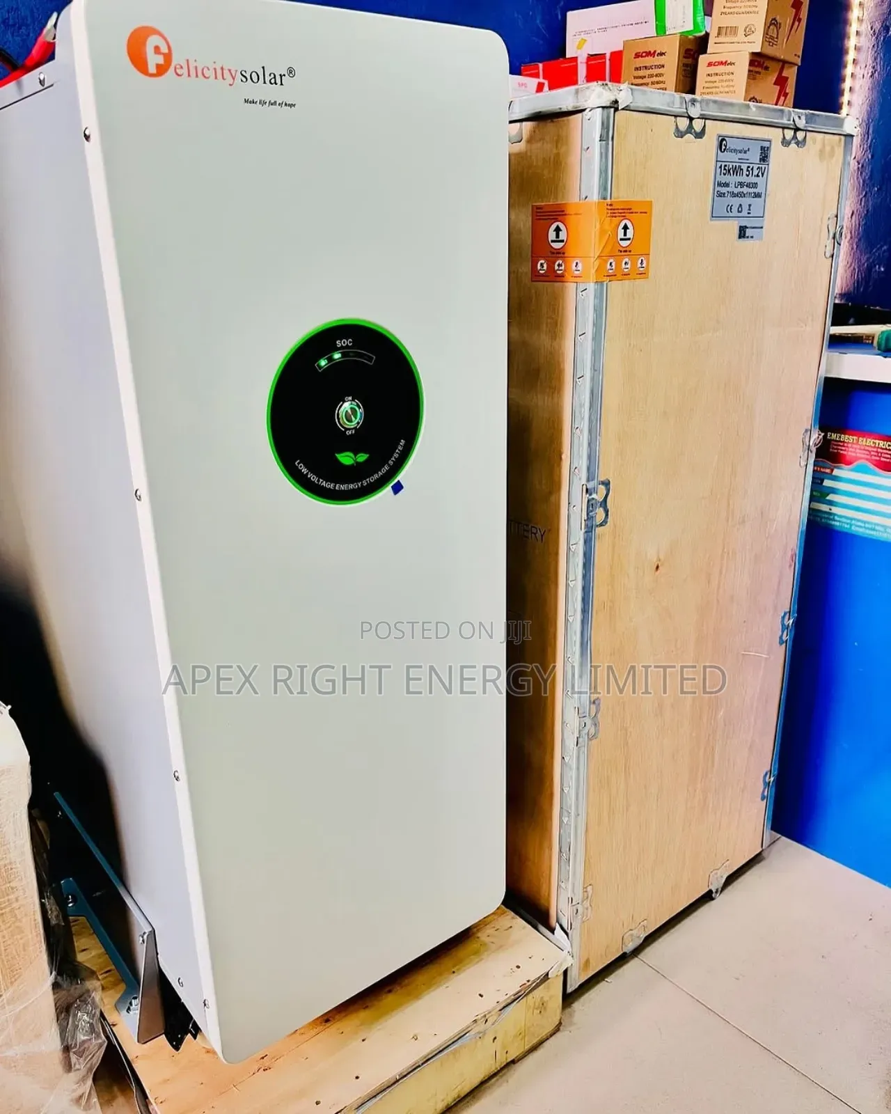 15kwh 51.2volts Felicitysolar Lithium Battery
