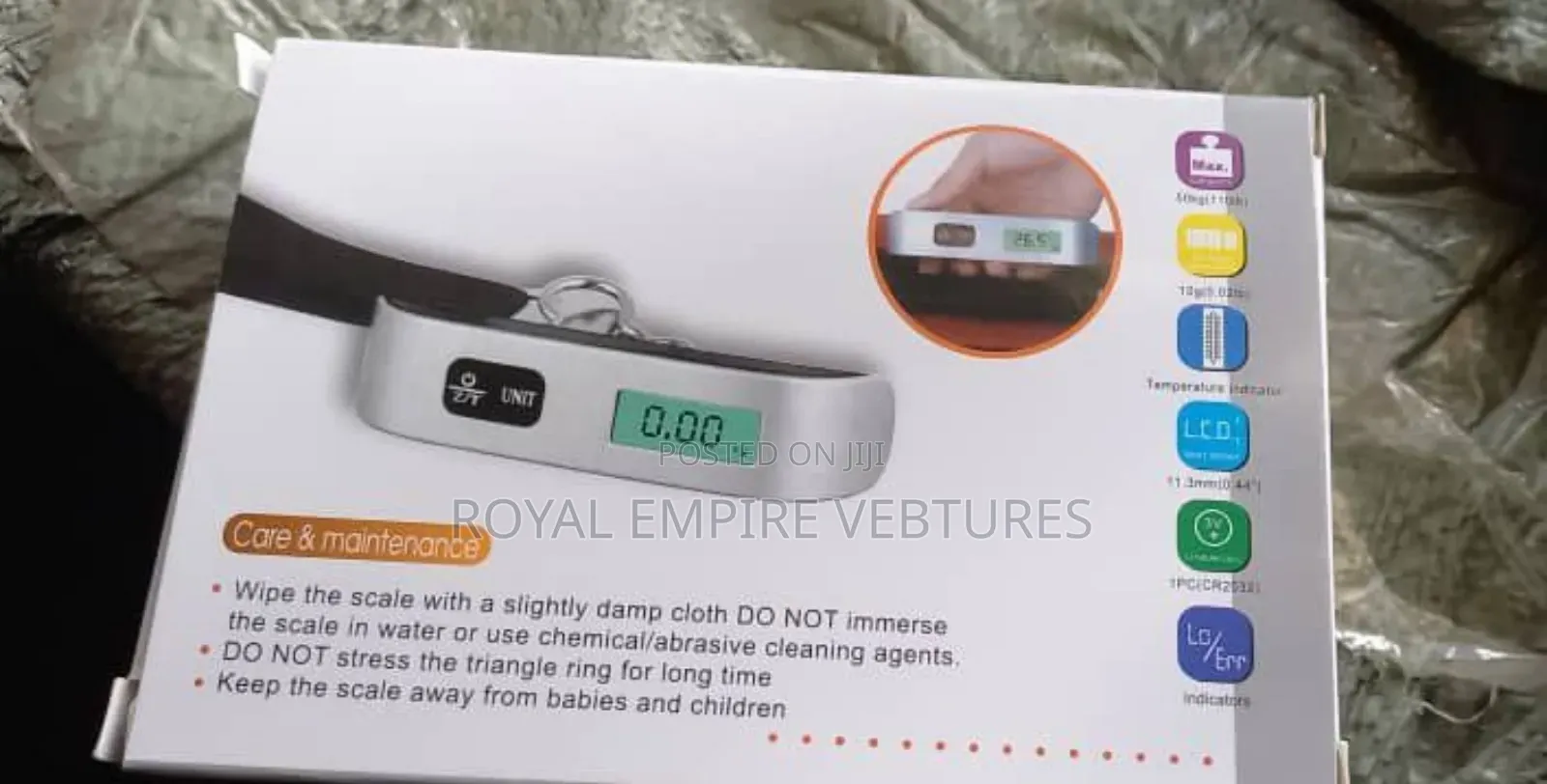 Portable Digital Luggage Scale