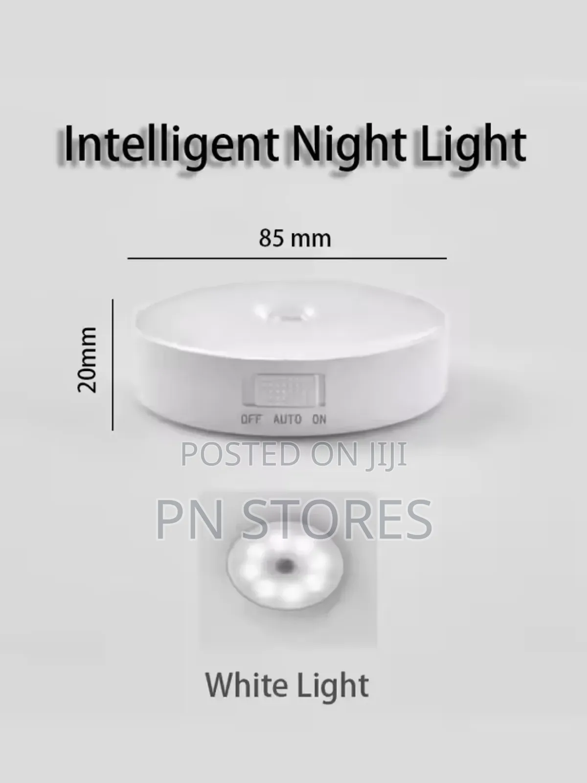 Led Night Light Smart Human Body Sensor Magnetic Suction