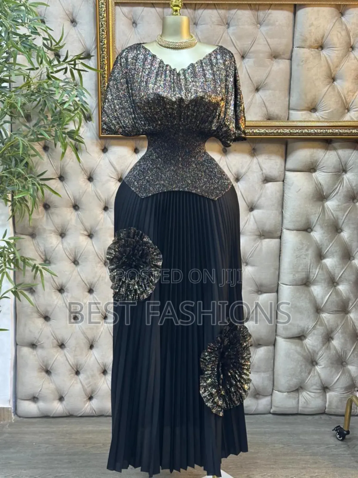 Miyaki 2 Piece Pleated Skirt and Top