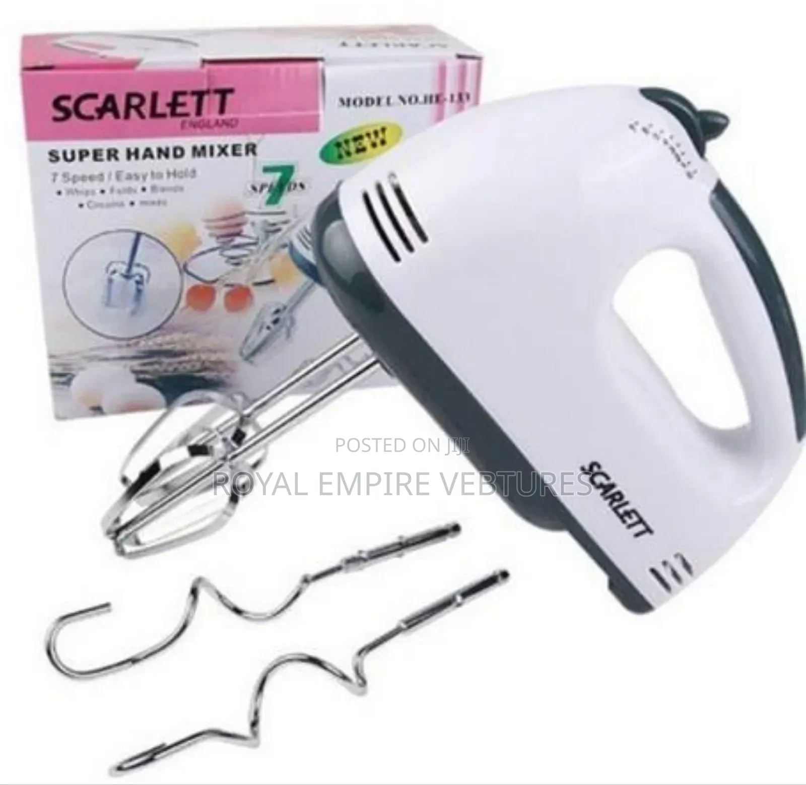 Scarlet Super Electric Hand Mixer
