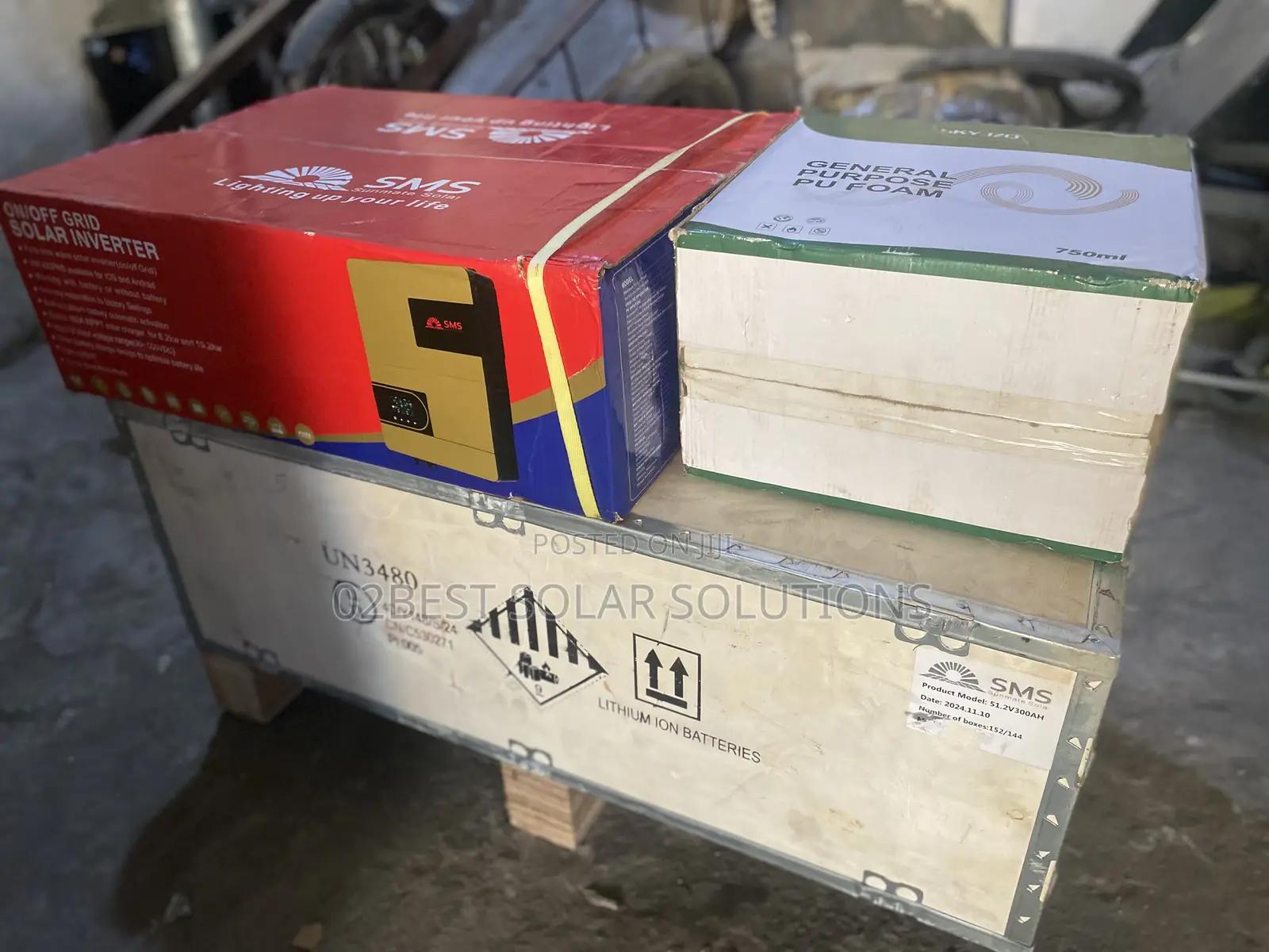 Sms 15kwh Battery With Inverter 10.2kw