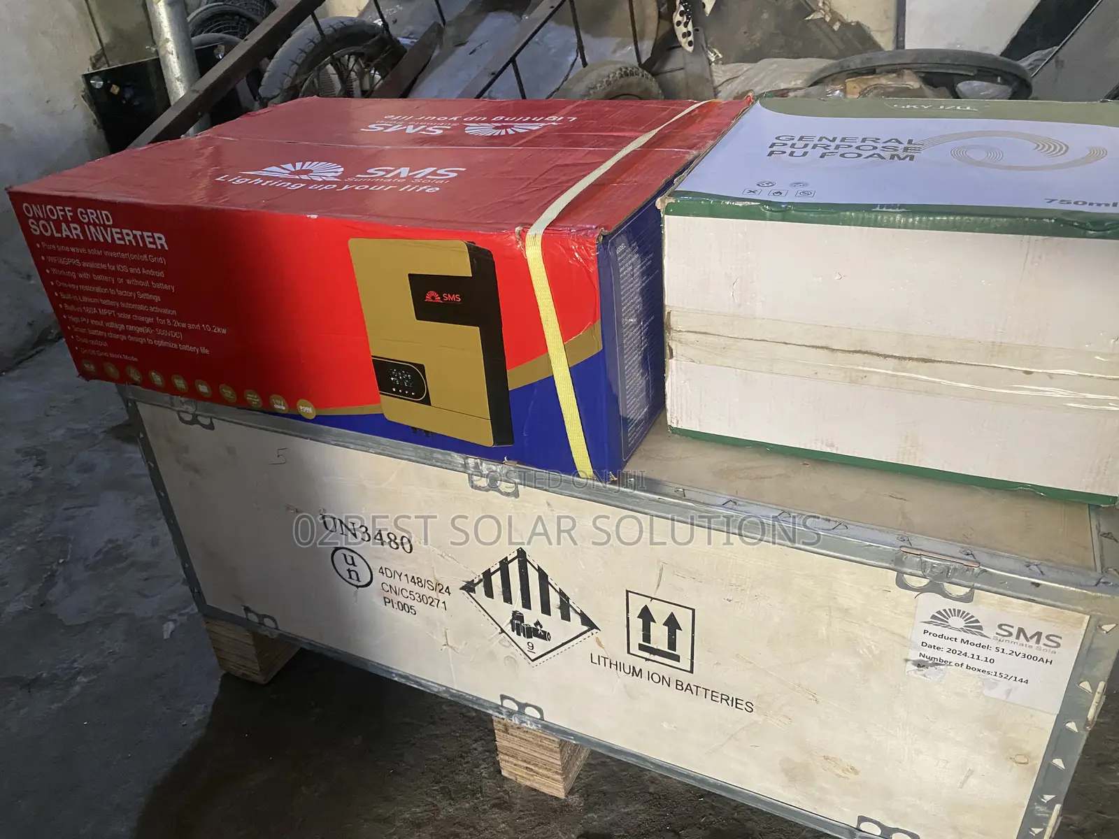 Sms 15kwh Battery With Inverter 10.2kw