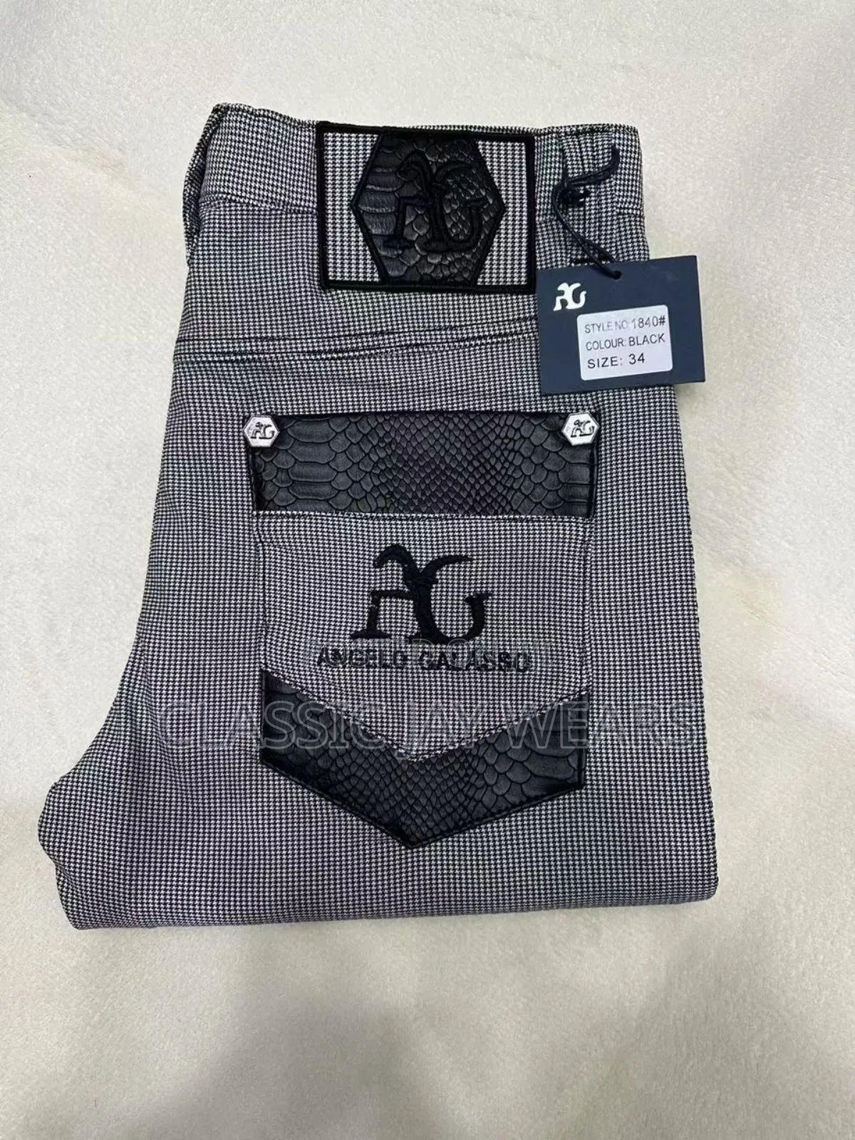 Italian Angelo Galasso Turkey Jeans in Colors
