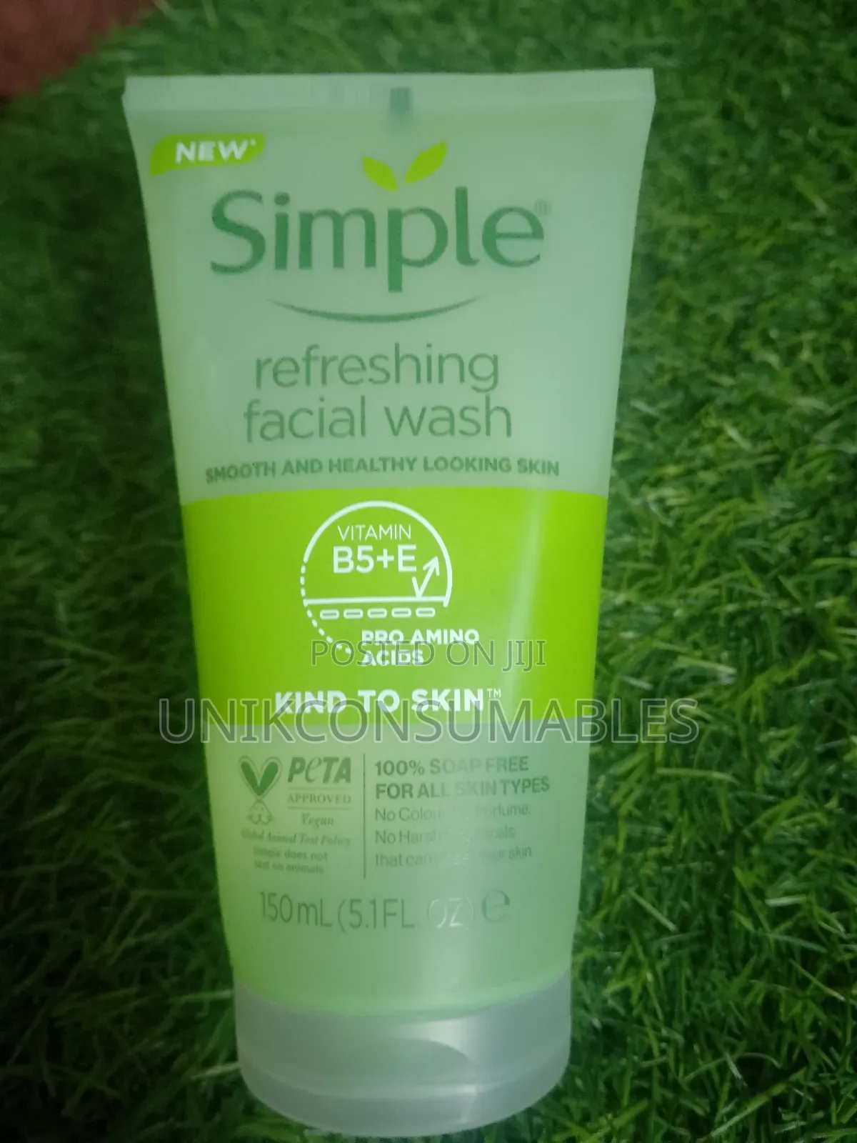 Simple Moisturizing / Refreshing Facial Wash 150ml