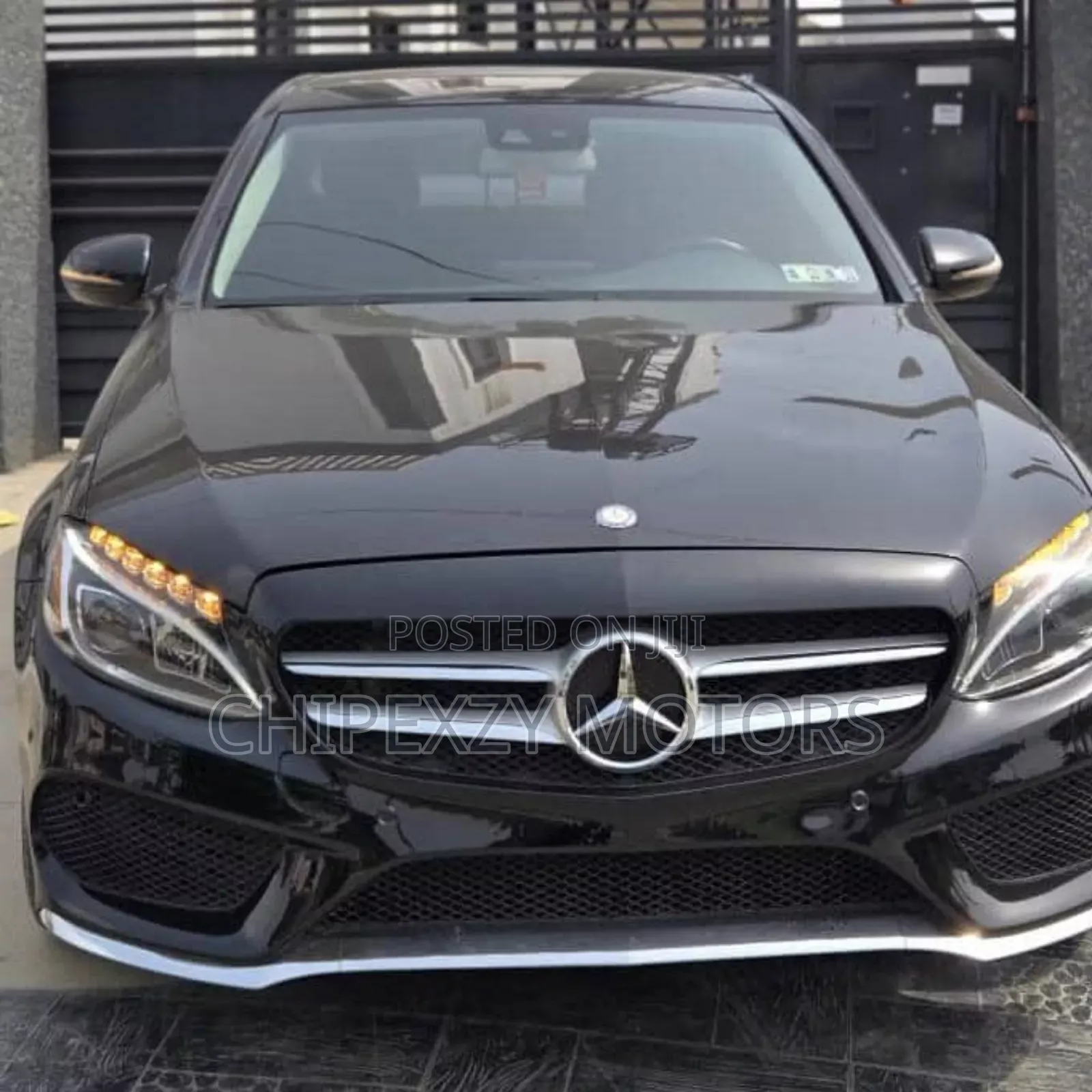 Mercedes-Benz C300 Luxury 4matic Sedan AWD (2.0L 4cyl 7A) 2017 Black