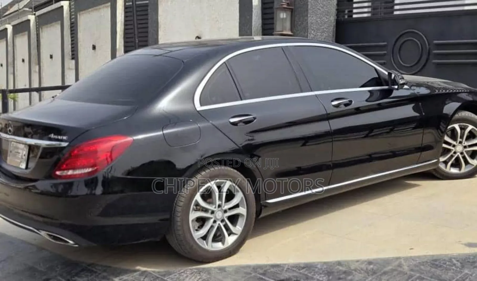 Mercedes-Benz C300 Luxury 4matic Sedan AWD (2.0L 4cyl 7A) 2017 Black