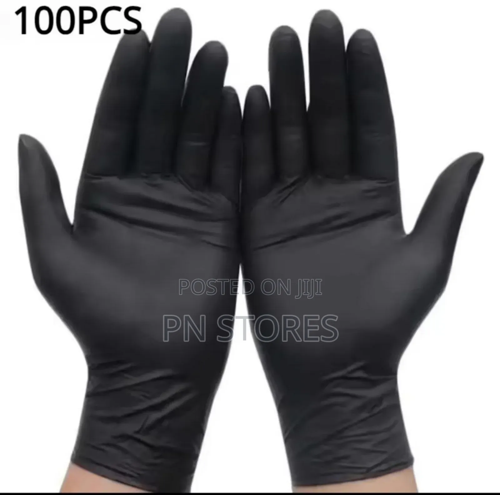 Multipurpose Black Nitrile Powder-Free Gloves (100pcs)