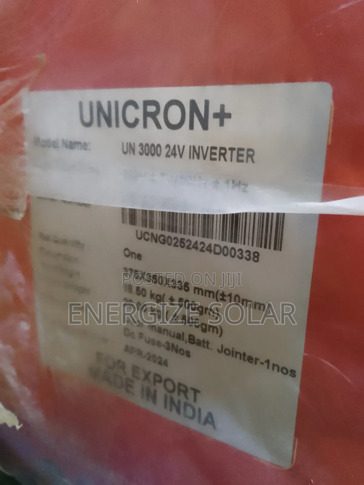 3kva 24v Unicron Inverter