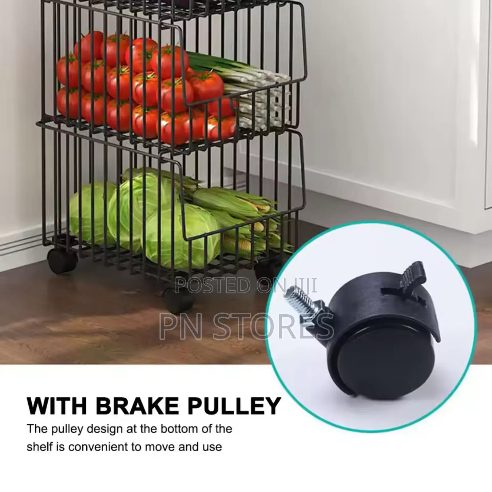 5 Layers Multipurpose Trolley Shelves || Fruits Basket